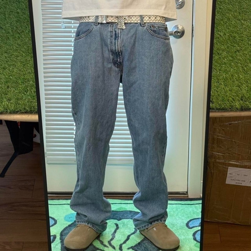 Levi's 505 Regular fit blue jeans 36x32
